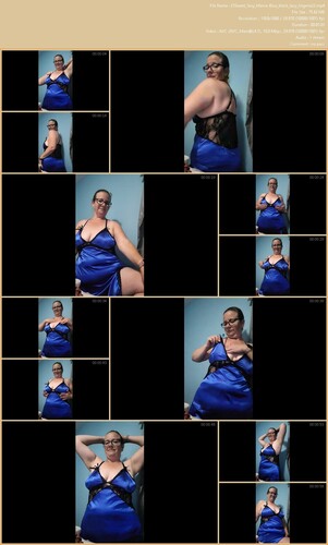Sweet Sexy Mama - Blue black lacy lingerie