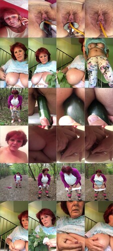 German Housewife Bizarre Insertions (incl. medical)