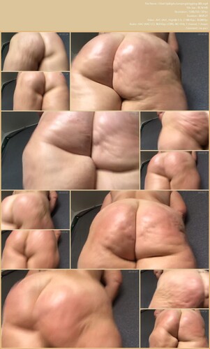 Homemade Oiled-Up Big Ass Jumping & Jiggling