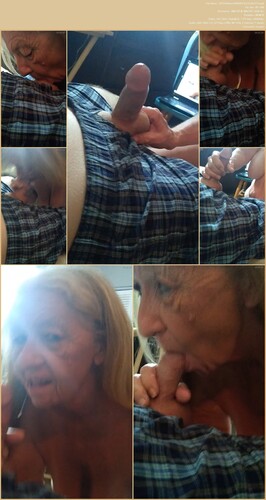 Homemade Grandma Blowjob