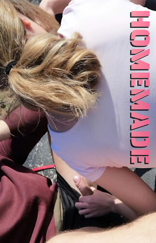 Homemade Amateurs Outside Blowjob