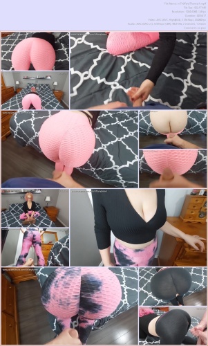 UK Granny Tiffany Leggins Sex