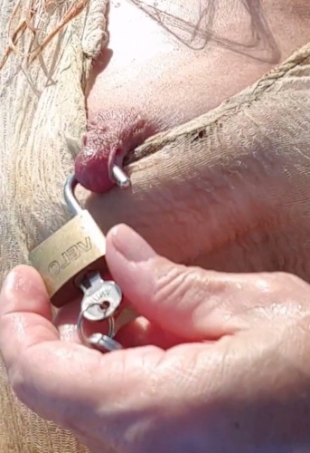 Nipple Ring Lover Homemade