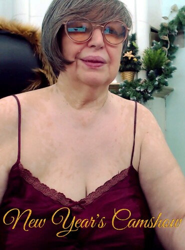 Grandma New Year's Camshow
